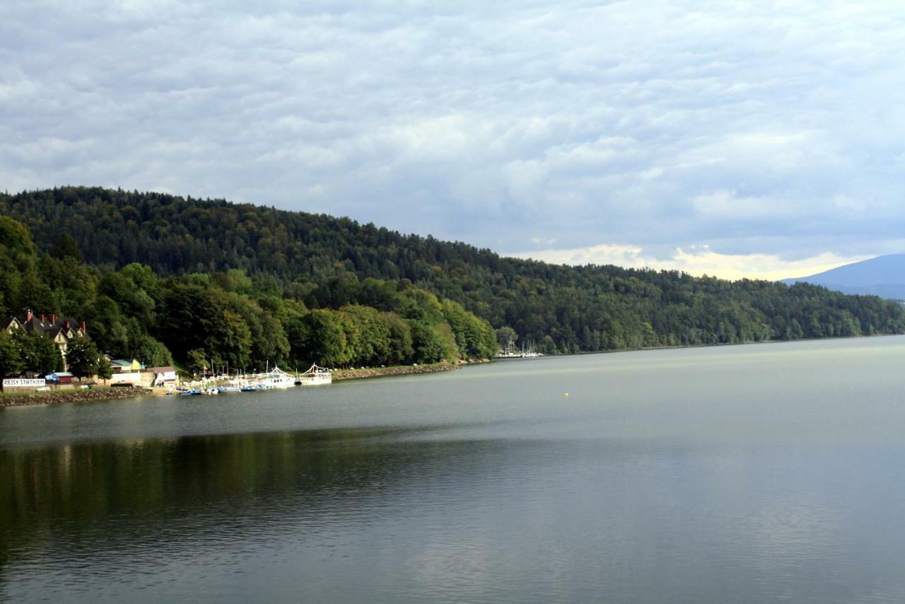 Domek Gloria Nad Jeziorem Zywieckim Buitenkant foto